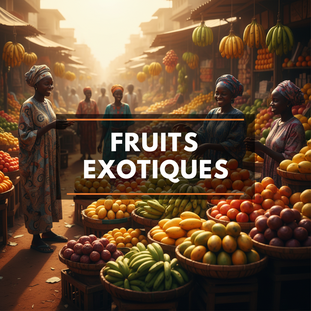 Fruits exotiques tropicaux africains frais et naturels – MARKET Les Saveurs d'Afrik