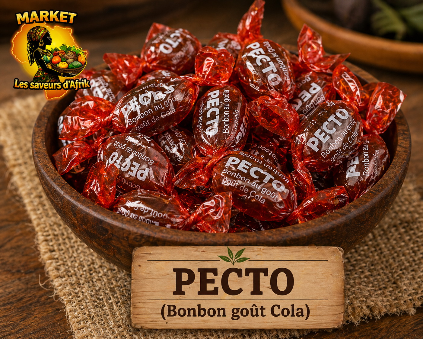 Pecto – Bonbon Goût Cola, la Friandise Africaine Incontournable