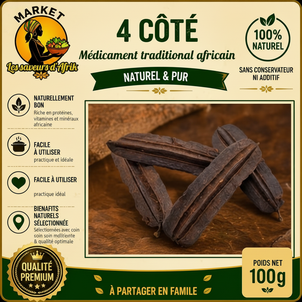 4 Côté - Médicament traditionnel africain