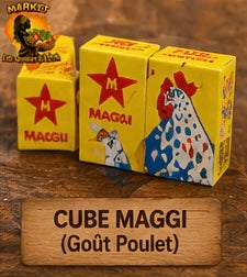 Cube Maggi – Assaisonnement Goût Poulet