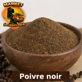Poivre Noir Moulu – Épice 100% Naturelle Finement Moulue