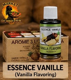 Arôme 3 Lions – Essence Vanille Sans Alcool 30ml
