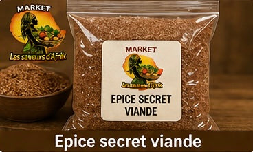 Épice Secret Viande – Mélange d’Épices Africaines 100% Naturel