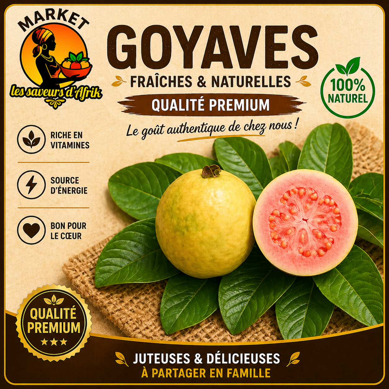 Goyave Fraîche - Fruit Exotique