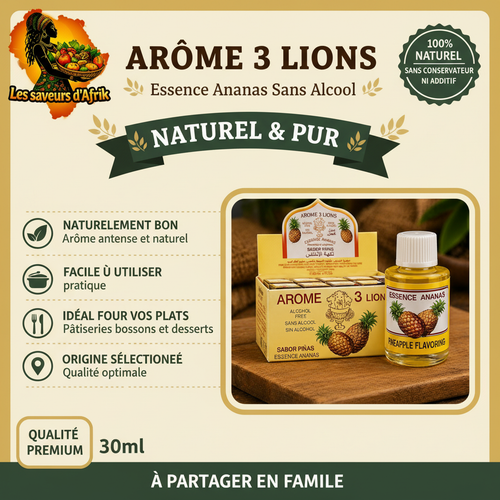 Arôme 3 Lions - Essence Ananas