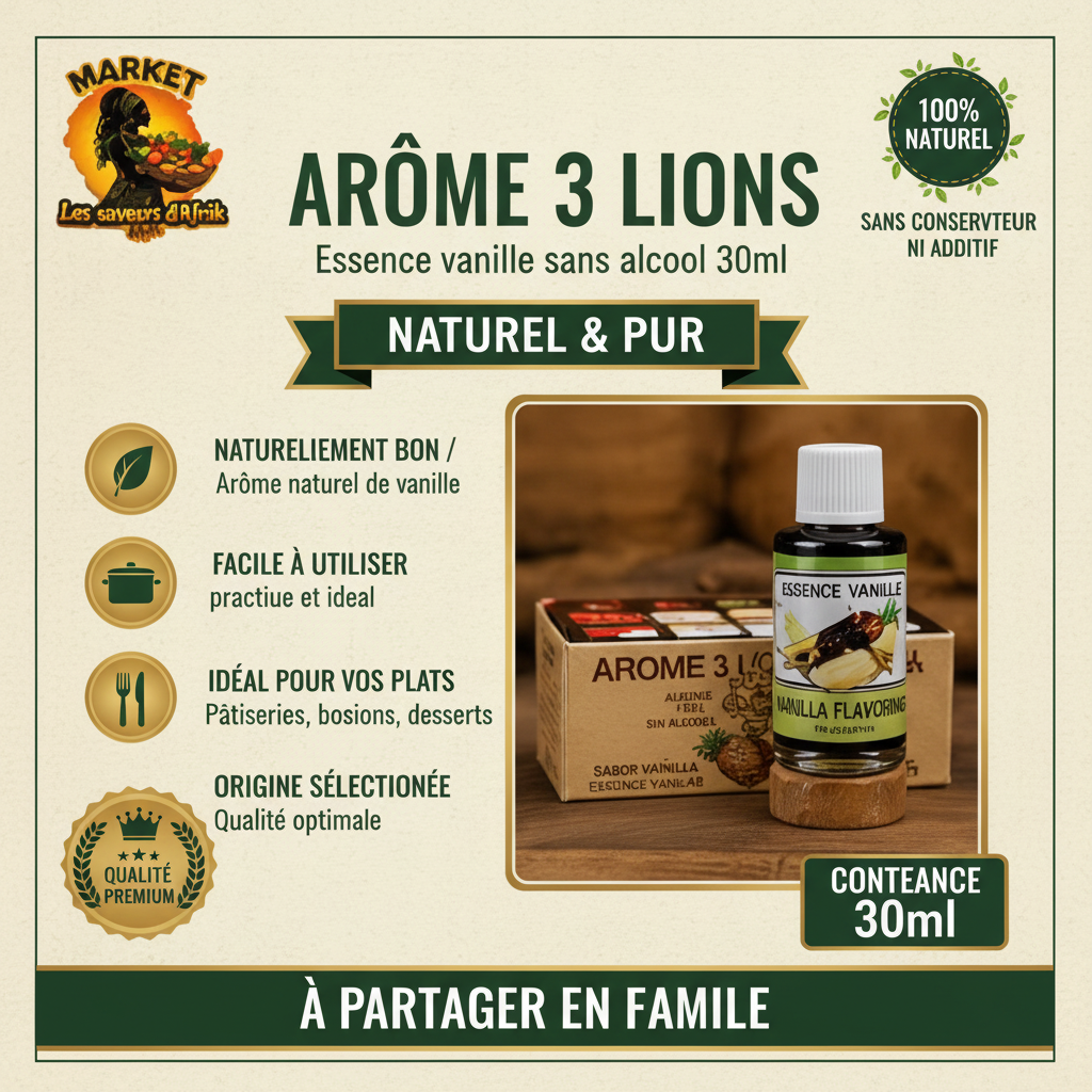Arôme 3 Lions Vanille