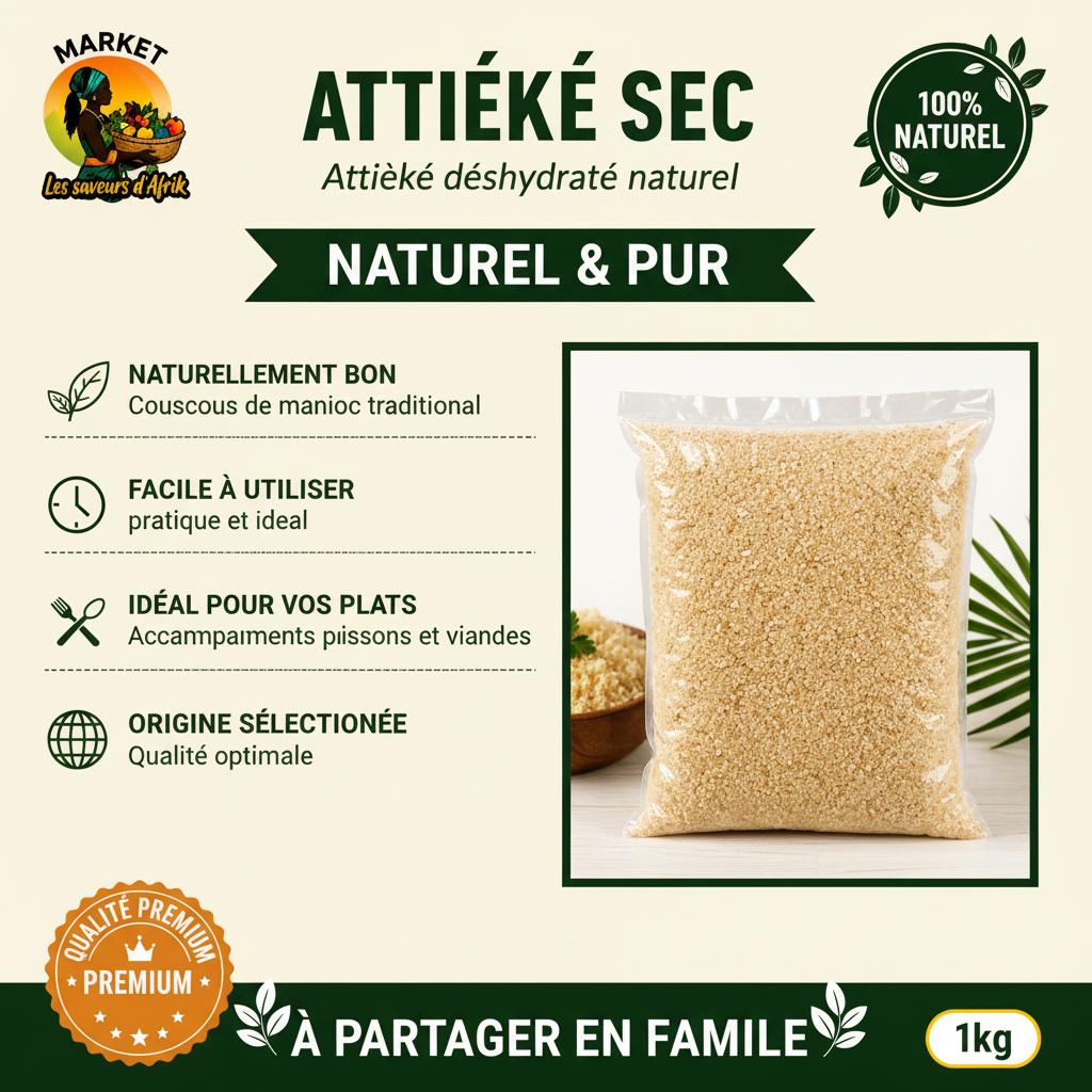 Attiéké Sec