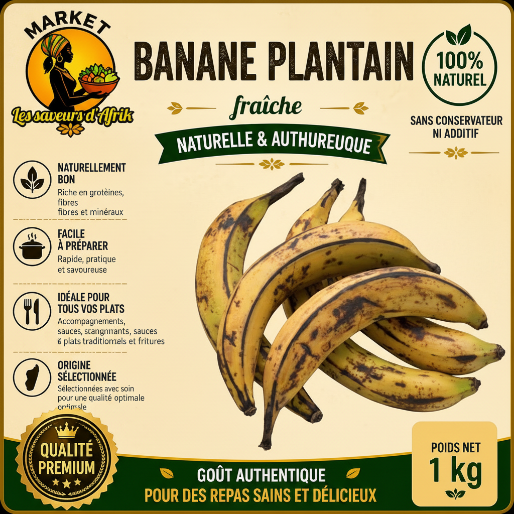 Banane Plantain
