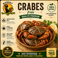 Crabes Frais – Qualité Premium Origine Madagascar 100% Naturel 1kg