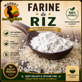 Farine de Riz – Naturelle & Polyvalente 100% Naturelle