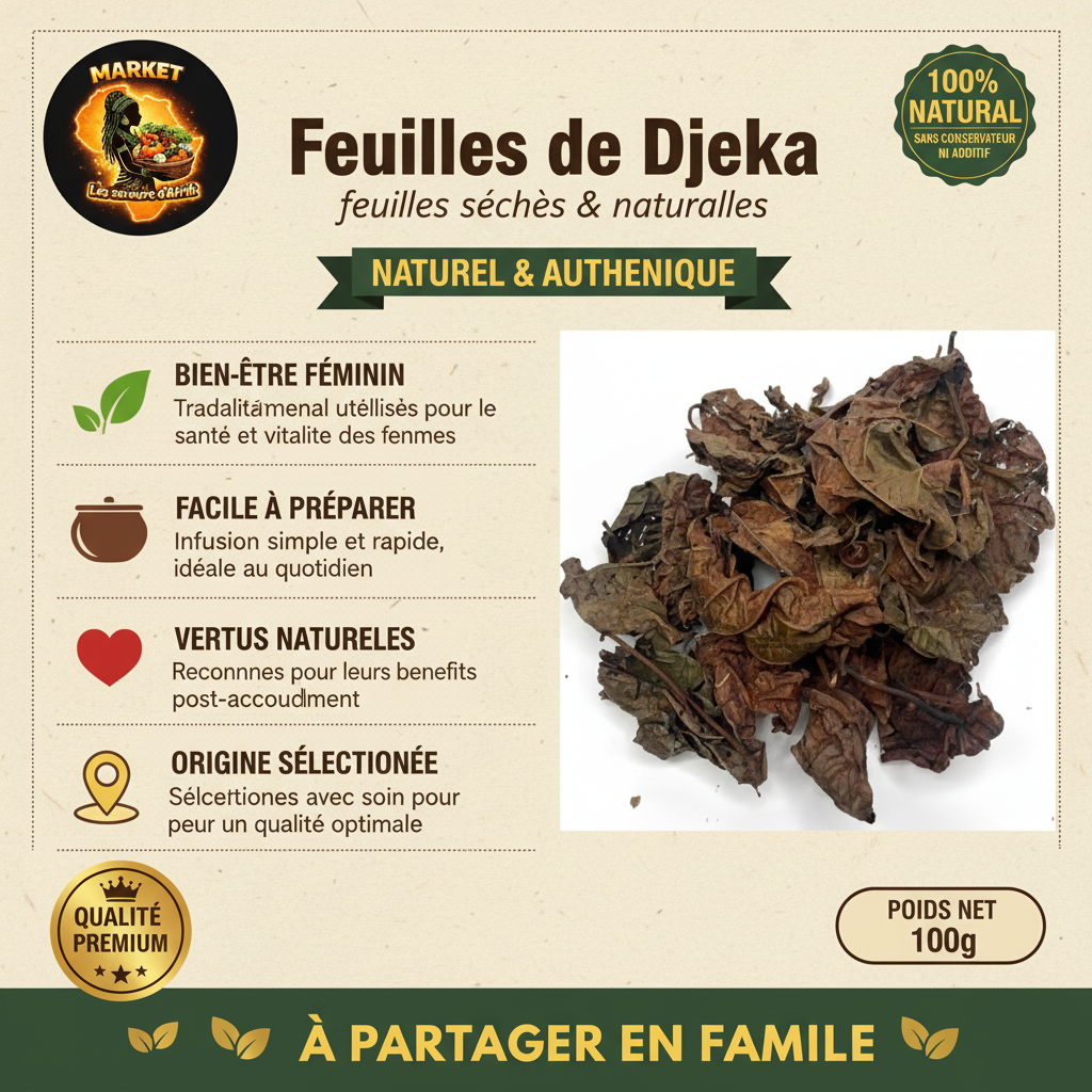 Feuilles de Djeka - Avec vrai logo