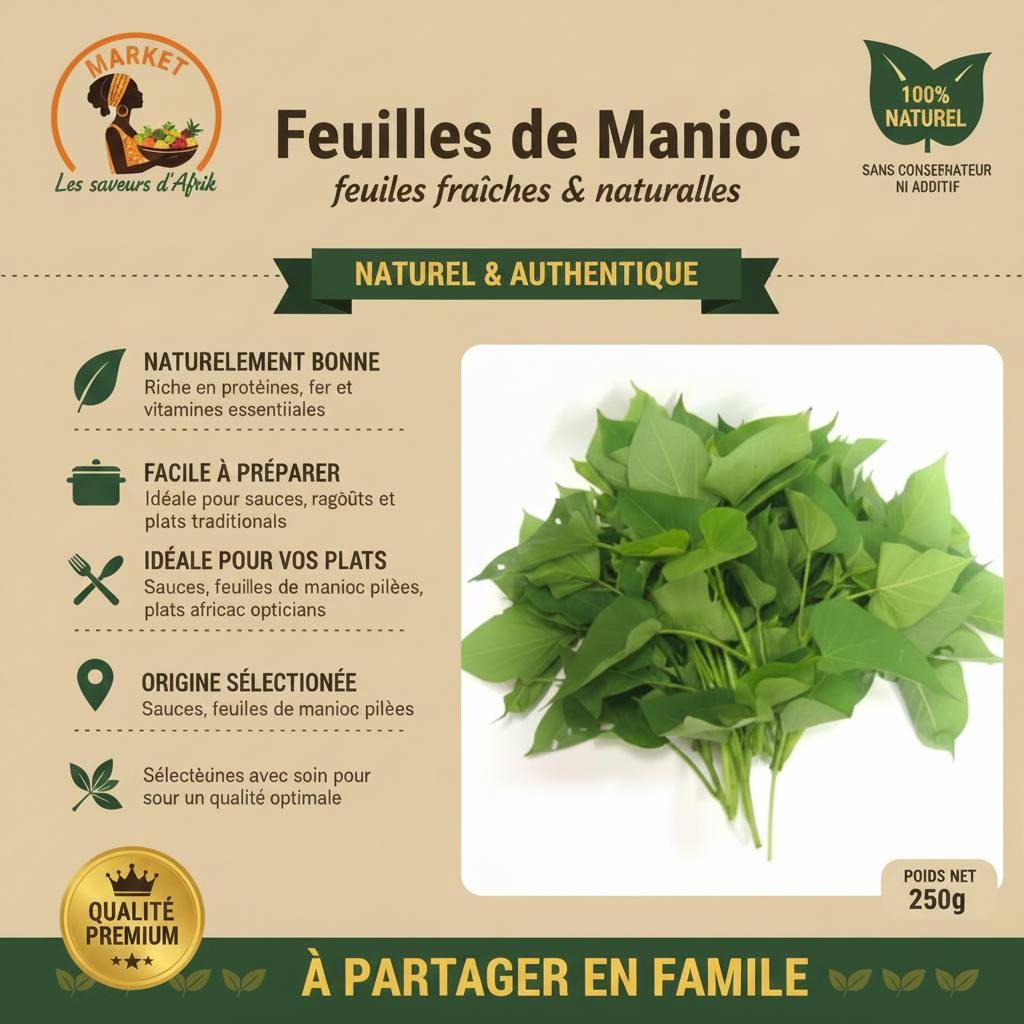 Feuilles de Manioc