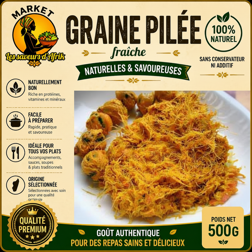 Graine Pilée
