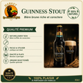 Guinness Stout - sans traits noirs