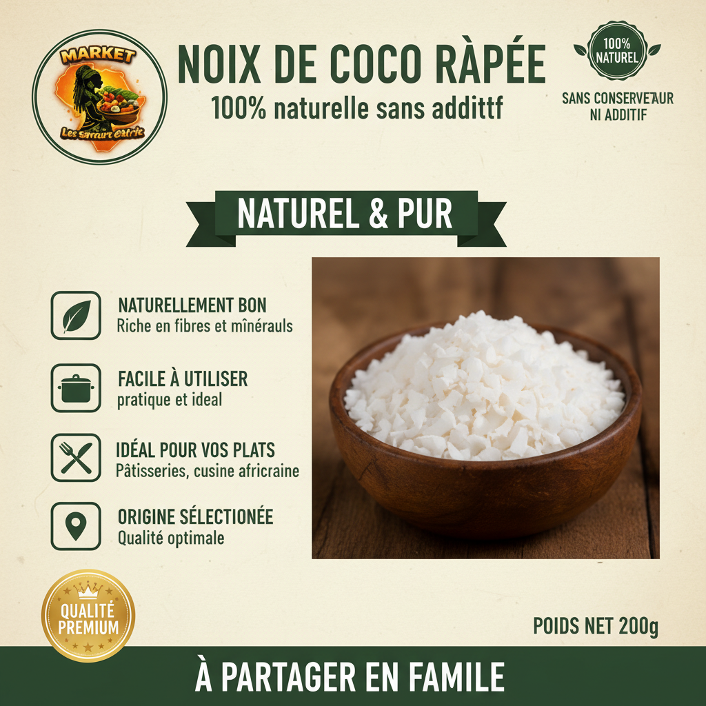 Noix de Coco Râpée