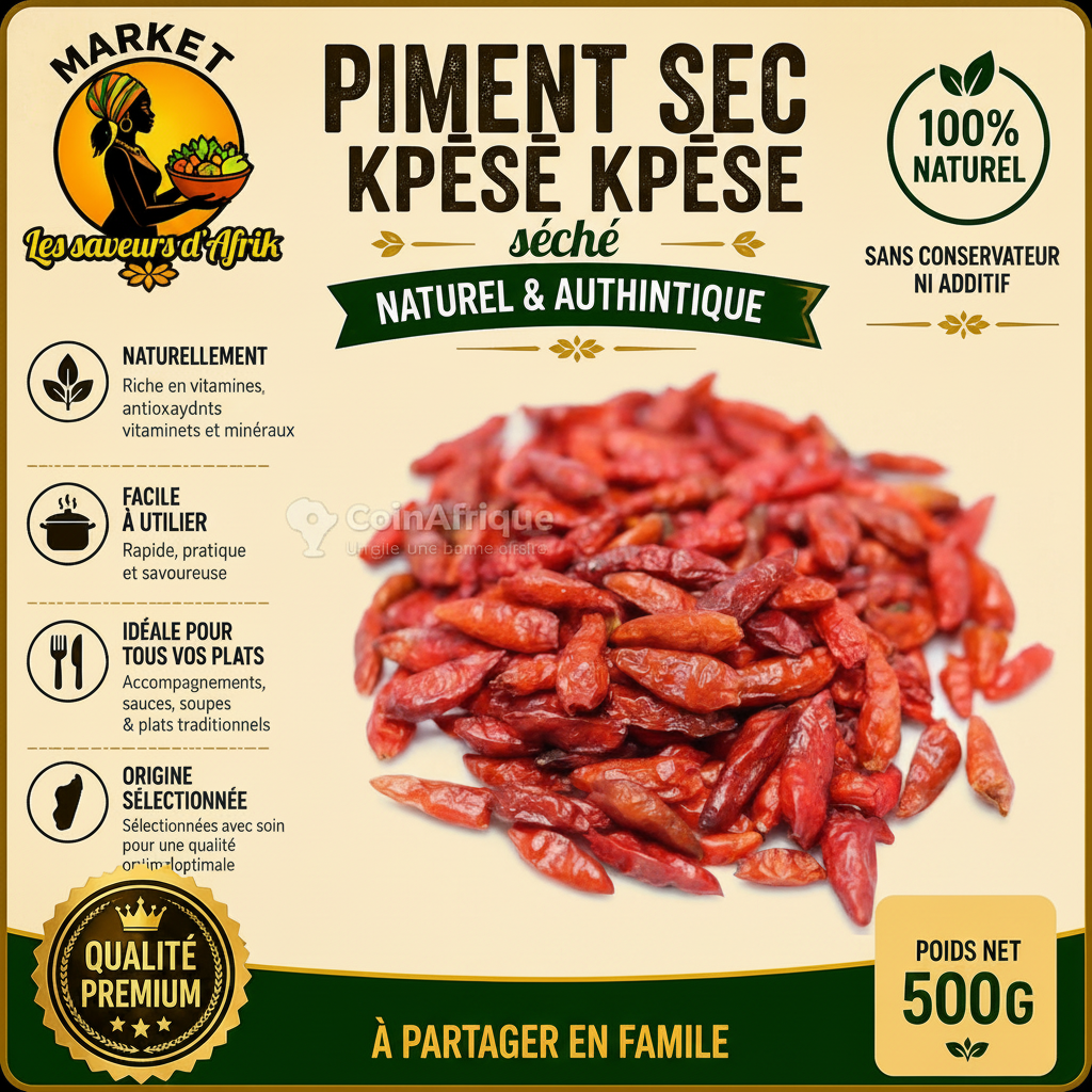 Piment Sec Kpèsè Kpèsè