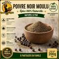 Poivre Noir Moulu