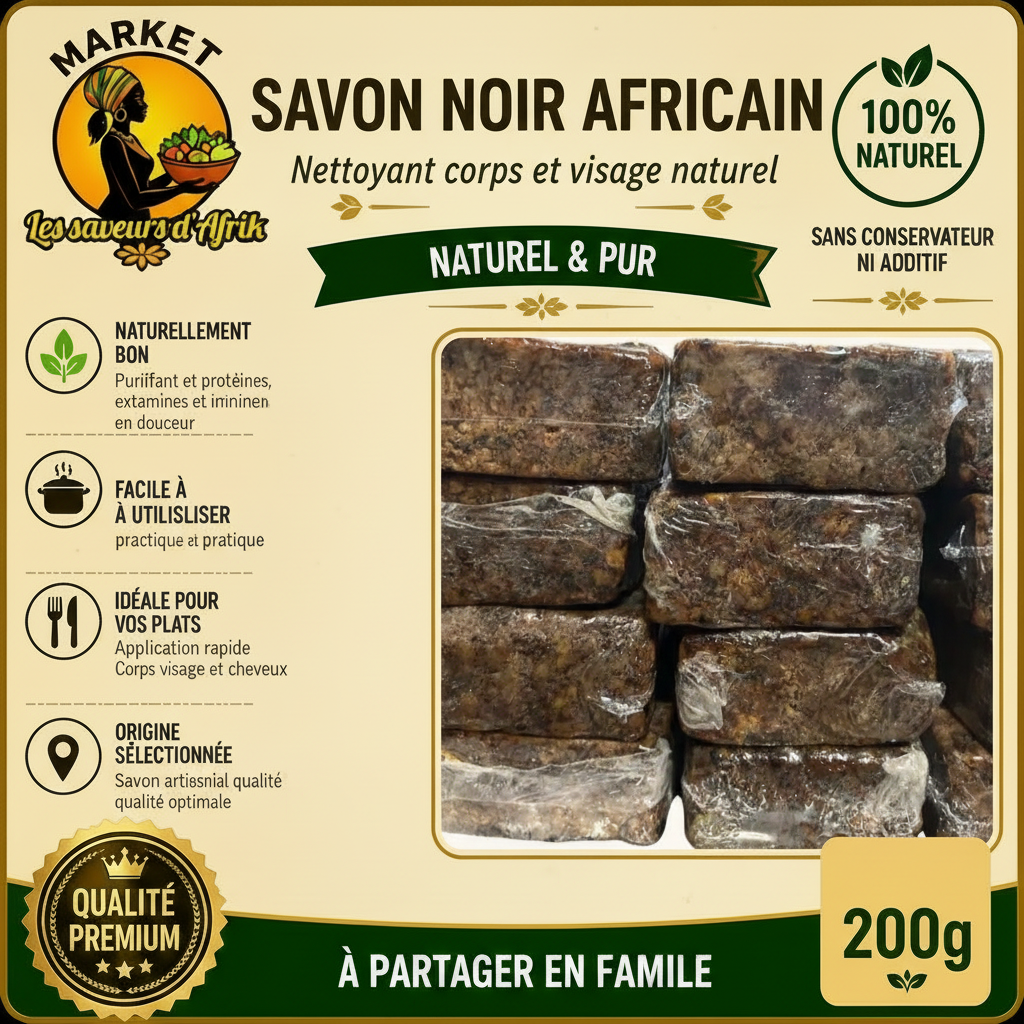 Savon Noir Africain